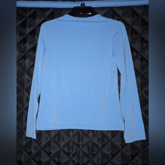 Burberry London light blue long sleeve Tshirt size medium - Picture 6 of 12